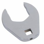 Crowfoot Socket Wrench, 1/2 inch Drive Size, 1 11/16 inch Head Size, Alloy Steel, Chrome Finish, SAE