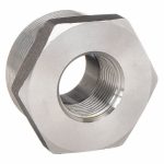Bushing, Forged Steel, 1/2Inch x 3/8Inch Pipe Size, Male NPT x Female NPT - Image 2