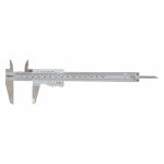 4-Way Vernier Caliper, Range 0 in to 6 in, 0 mm to 150 mm, Graduations 0.02 mm