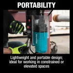 Magnetic Drill Machine, Max. Drilling Capacity 35mm, 1050W, 850rpm, 11.6kg - Image 2