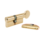 Kale Cylinder with Knob (Surface: Brass)