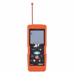 Laser Distance Meter, 330 ft Max Measuring Distance, ±1/16 in, (2) AAA, Indoor