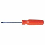 Alloy Steel General Purpose Slotted Screwdriver with 4 in Shank and 1/8 in Slotted