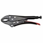 Locking Plier, Plain Grip, 7-15/32 inch