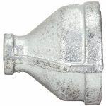 Reducing Coupling: Malleable Iron, 1 Inch x 1/4 Inch Pipe Size, NPT x NPT, Class 150 - Image 2