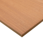 Mahogany Veneered MDF Sheets (Surface: One Side - Origin: Malaysia - Thickness (mm): 9 - Length (mm): 2440 - Width (mm): 1220)