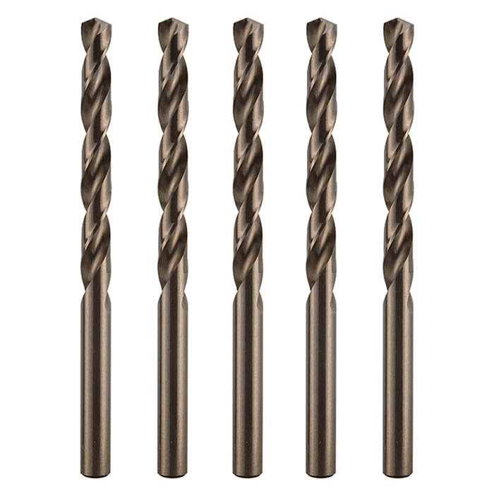 makita_bit_d_16695_niHE.jpg HSS-Co Stainless Steel And Metal Drill Bit Set, 9.5 x 125 mm, 5 pcs - Image 1