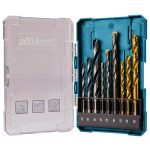 Metal, Wood, Masonry Drill Bit Set, 9pcs, Plastic Case - Image 3