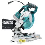 ⁦منشار زاويه متري لاسلكي بدون فحمات،  165 مم (6 -1/2 بوصة)، 18 فولت، 6.6 كجم⁩ - الصورة ⁦4⁩