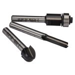 Router Bit Set, 3 Pieces, 6mm - Image 2