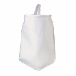 Felt Filter Bag, Polyester Material, 55 gpm Max. Flow, 10 Microns