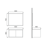 Wash Basin Counter - MORGANITE - Image 2