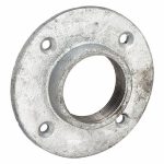 Pipe Flange, Floor Flange, Malleable Iron, 1Inch Pipe Size