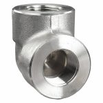 90° Elbow, 316 Stainless Steel, 3/4Inch x 3/4Inch Fitting Pipe Size, Female NPT x Female NPT