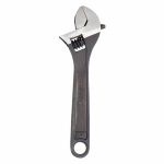 Adjustable Wrench, Alloy Steel, Black Oxide, 10 inch, Jaw Capacity 1 5/16 inch