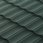 StoneChip Roof Tiles (Surface: Rio - Color: Olive StoneChip)