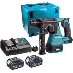 Cordless Brushless Rotary Hammer For Concrete , Wood , Steel , 24mm , 18V , 3.8kg - Image 3