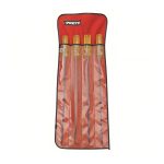 Pick Set, Extra Long, Alloy Steel, Black Oxide, 4 Pieces