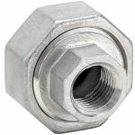 Union, 304 Stainless Steel, 1/4Inch x 1/4Inch Fitting Pipe Size, Female NPT x Female NPT, Class 150 - Image 3