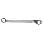 DOUBLE RING SPANNER FULL SATIN FINISH, 24x27 mm