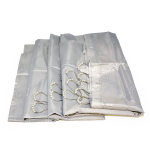 Shower Curtain Set, Floor Mat, Laundry Basket - QIWEN-116 - Image 4