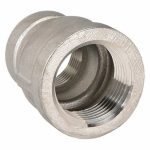 Reducing Coupling, 316 Stainless Steel, 1Inch x 3/4Inch Fitting Pipe Size, Female NPT x Female NPT