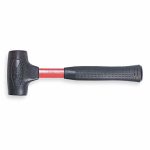 Dead Blow Hammer, 32 oz Head Weight, Fiberglass with Nonslip Grip Handle Material