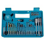 Drill And Screw Bit Set, 102 Pieces, With Hard Case