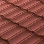 StoneChip Roof Tiles (Surface: Rio - Color: Red StoneChip)