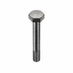 Heavy Hex Bolt: Carbon Steel, Plain, Thread 11Inch, Head Width 1 1/16 in, 5 Pcs