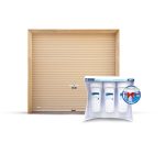 rollup door 3.40o m+ Aqua Tower water  filter - 7-stage holder+ RO water Bottle