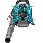 Petrol Backpack Engine Air Blower, 75.6 cc, Air Volume 20 m³/min, Air Velocity 92 m/s, 11.9kg - Image 4