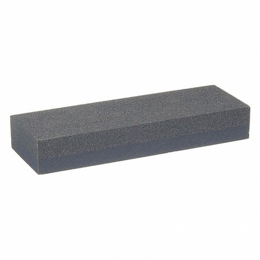 sJ7qik5YbPTD.jpg Combination Grit Sharpening Stone, Silicon Carbide, Coarse/Fine, 8 inch Length - Image 1