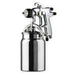 Air Spray Gun with 1.4mm Nozzle, Container 1L, Made in spain