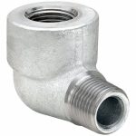Street Elbow, 90° Forged Steel, 1/4Inch x 1/4Inch Pipe Size, NPT x NPT, Class 3000 - Image 3