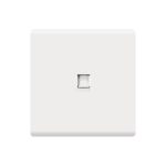 socket phone Glossy White size 34*88*86mm