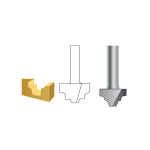 Accessories, Router Bits - Classic Plunge Cut Bit, 8mm