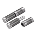 Steel Door Barrel Hinges (Thickness (mm): 40 - Length (mm): 230 - Feature: Crown)