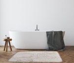 Microfiber Foam Bathmat Fleece