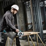 Cordless Wood Circular Saw, 165mm (6.5 inches), 18V, 5000rpm, 2.5kg - Image 3