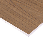 Teak Veneered Blockboard (Surface: Double Sided - Veneer Type: Teak - Origin: Indonesia - Thickness (mm): 18 - Length (mm): 2440 - Width (mm): 1220)
