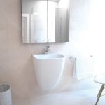 TYPE-A Wall Hung Wash Basin - OFF WHITE - Image 3
