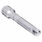 Socket Extension, Overall Length 2 inch, Finish Chrome