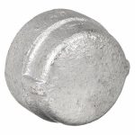 Galvanized Malleable Iron Cap, 1Inch Pipe Size, FNPT Connection Type