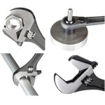 طقم مفتاح ربط قابل للتعديل مع حبات سوكيت 11 قطعة