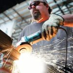 Grinder Machine, 115 mm, Slide Switch, 1400W, 12,000rpm, 2.4kg