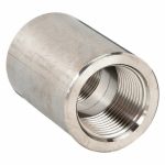 Coupling, 316 Stainless Steel, 1/2Inch x 1/2Inch Fitting Pipe Size, Female NPT x Female NPT