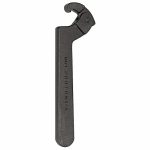 Adjustable Hook Spanner Wrench, Side, Alloy Steel, Black Oxide, Hook Thickness 11/32 inch