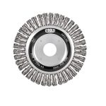 WIRE BRUSH, CIRCULAR, SS, 7' (178X6,0X29,0X22,2) SH 0,5 mm ,1R DZ, PIPELINER, Premium