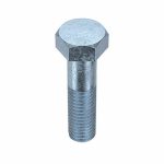 Hex Head Cap Screw: Steel, Zinc Plated, Thread 5/16Inch-18, Head Width 3/4Inch, 2Inch, 10Pcs